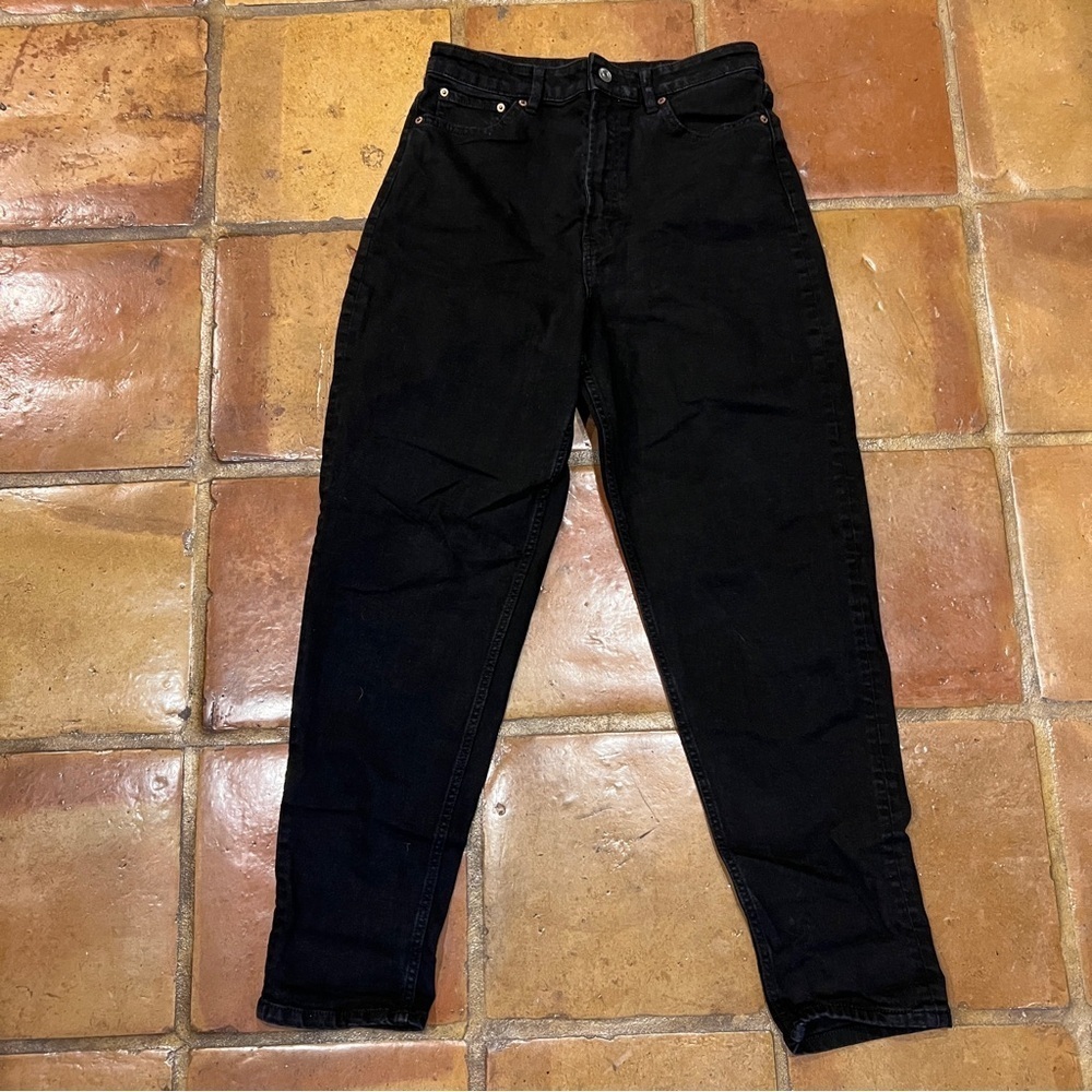 H&M DIVIDED Black Skinny Ankle Jeans Size 10 Women’s